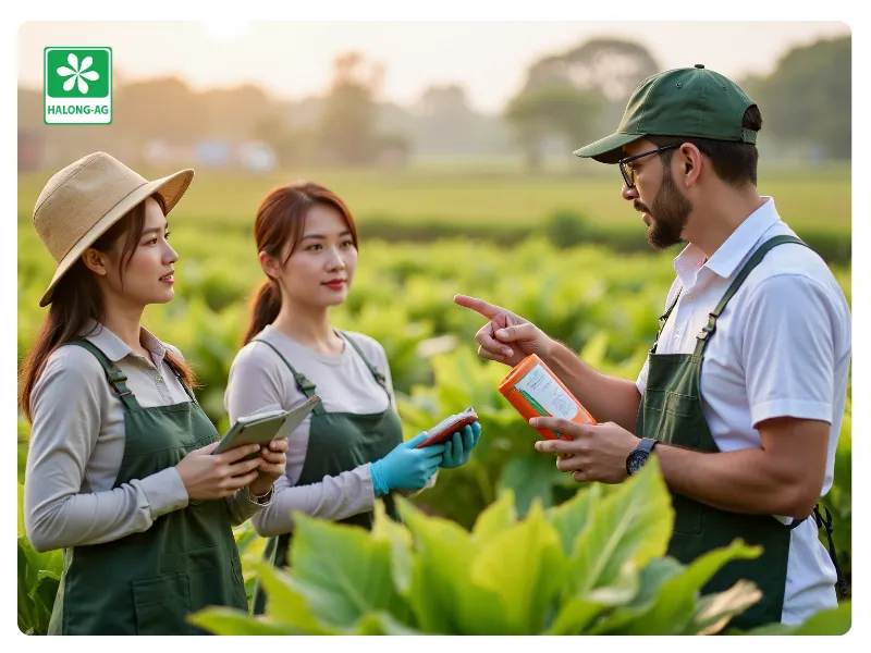 Hướng dẫn sử dụng Azoxystrobin
