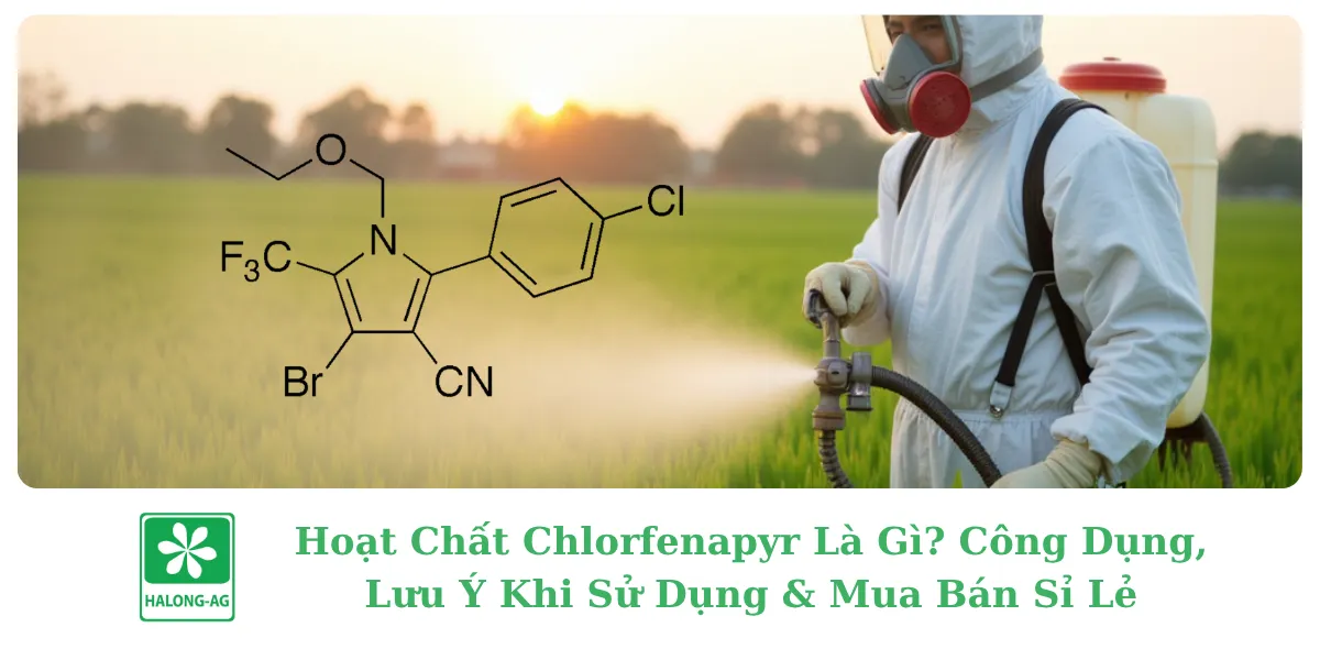 Hoạt Chất Chlorfenapyr Là Gì? Công Dụng, Lưu Ý Khi Sử Dụng & Mua Bán Sỉ Lẻ